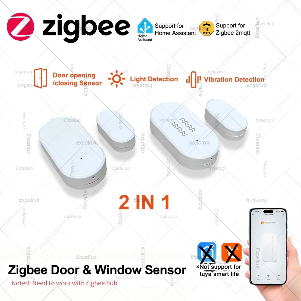 Home Security For Doors - Zigbee 3.0 czujnik okna drzwi z