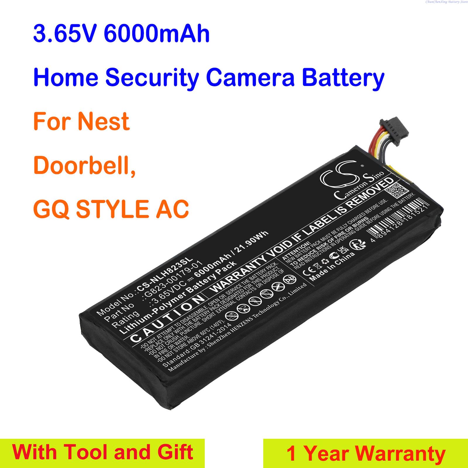 Home Security Doorbell Camera - Cameron Sino 6000mAh bezpieczeństwo w domu