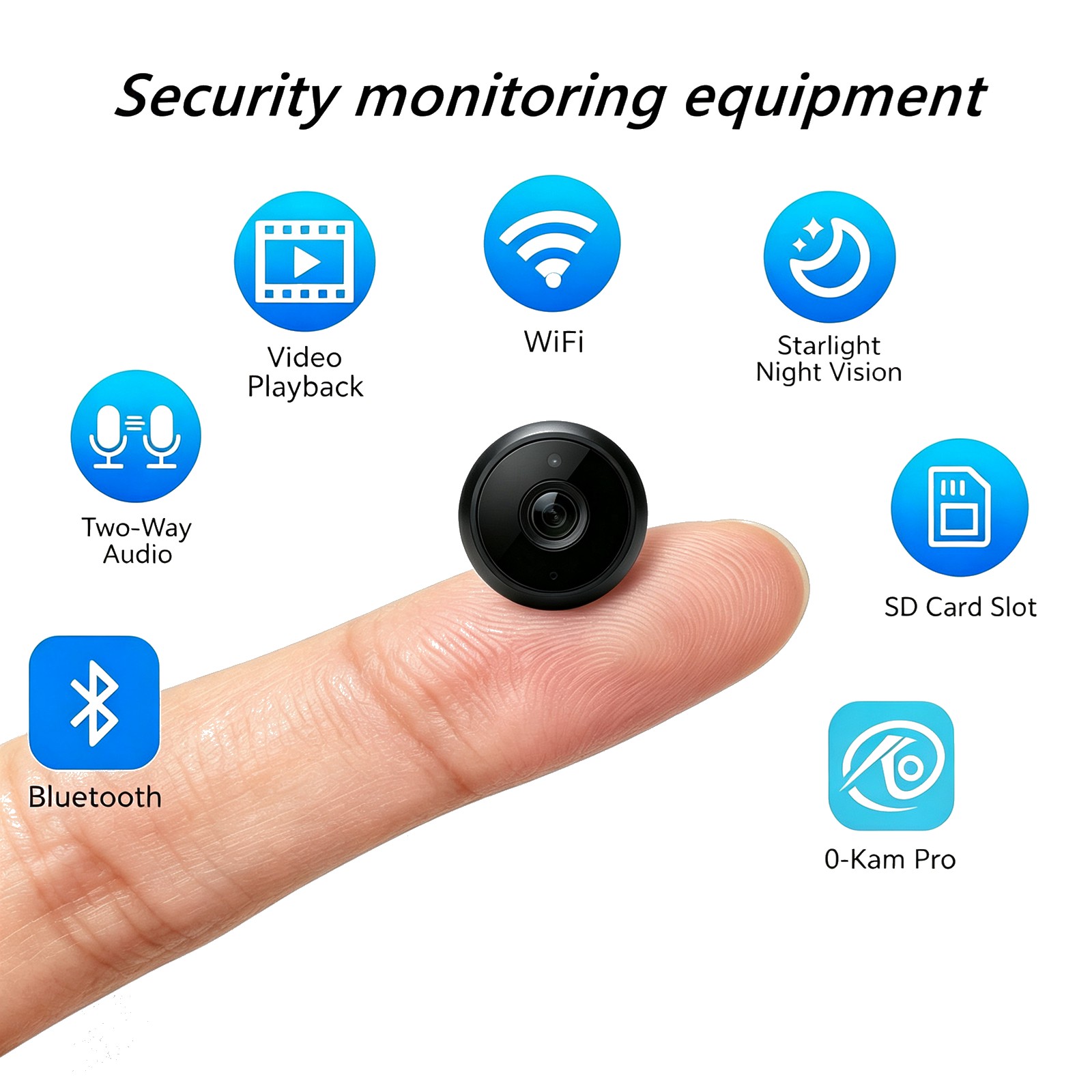 Home Security Video - Kompletny zestaw do monitoringu domowego BU4: