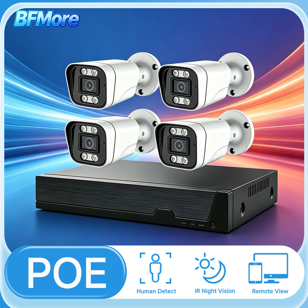 Home Security Video - BFMore 8MP 4K System Bezpieczeństwa z