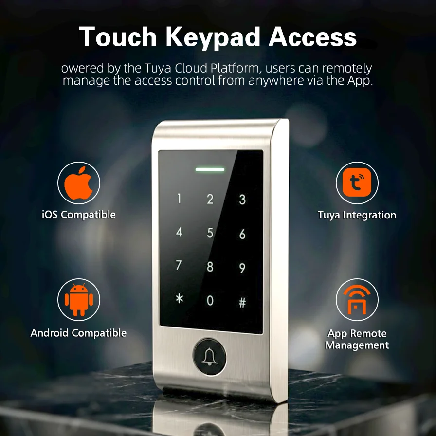 Home Security For Doors - Zaawansowany system kontroli dostępu z dotykową