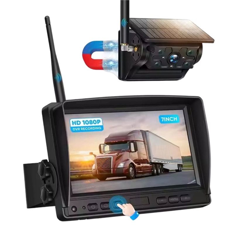 Camera Solar Wireless - A99E - Bezprzewodowa kamera cofania zasilana