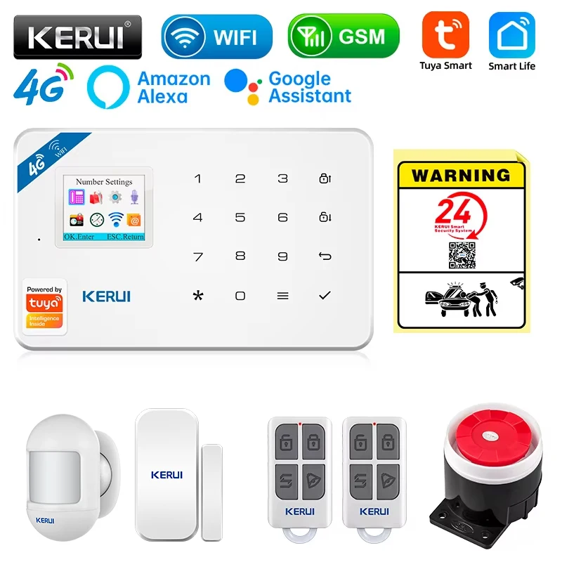 Home Security Diy - KERUI Security Alarm System Kit W184
