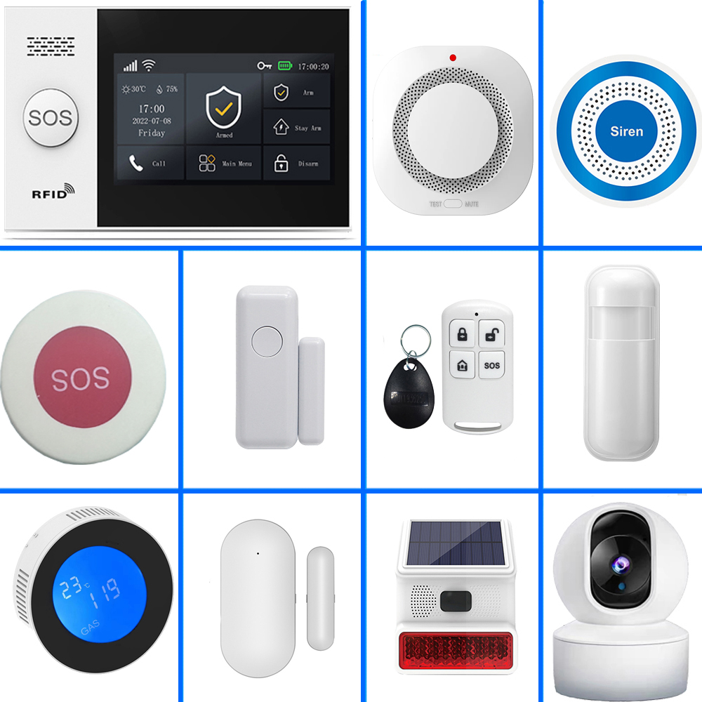 Home Security Diy - PGST 4G Tuya Inteligentny system alarmowy