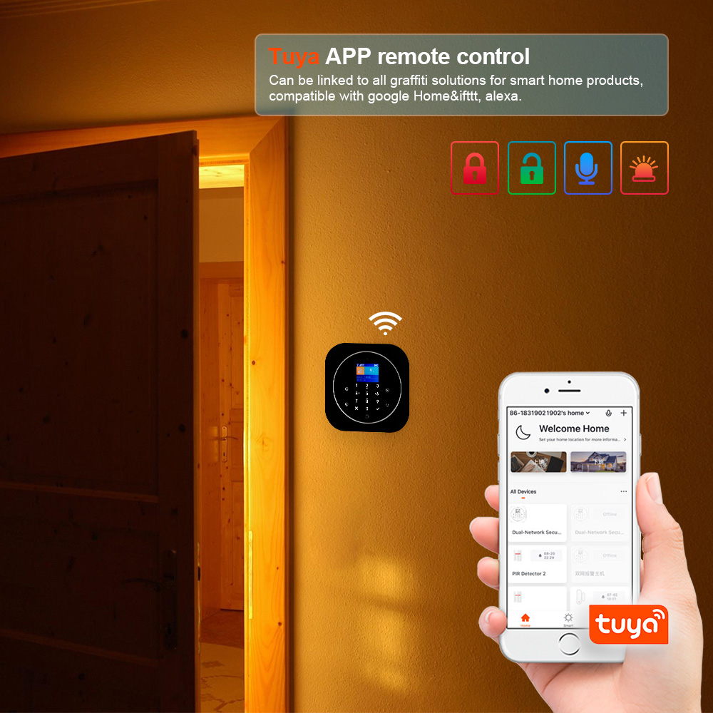 KERUI G12 2G Wifi Bezprzewodow – Home Security Diy recenzja i cena