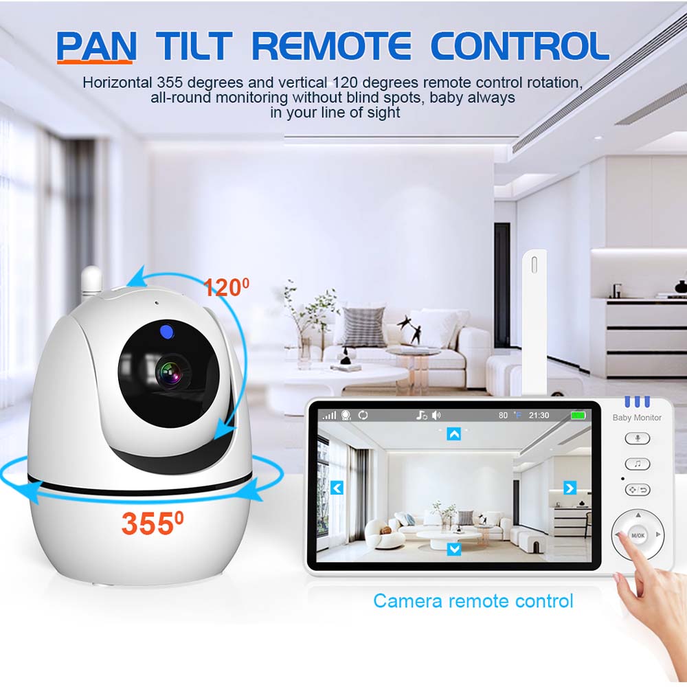 5-calowa elektroniczna niania  – Home Security Video recenzja i cena