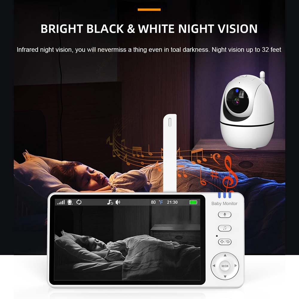 5-calowa elektroniczna niania  – Home Security Video recenzja i cena