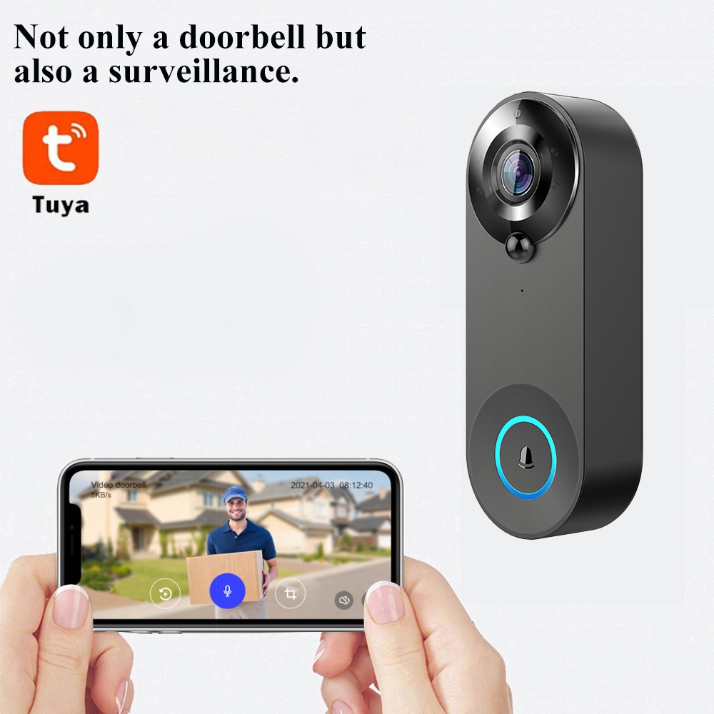 Tuya Bezprzewodowy Dzwonek do  – Home Security Doorbell Camera recenzja i cena