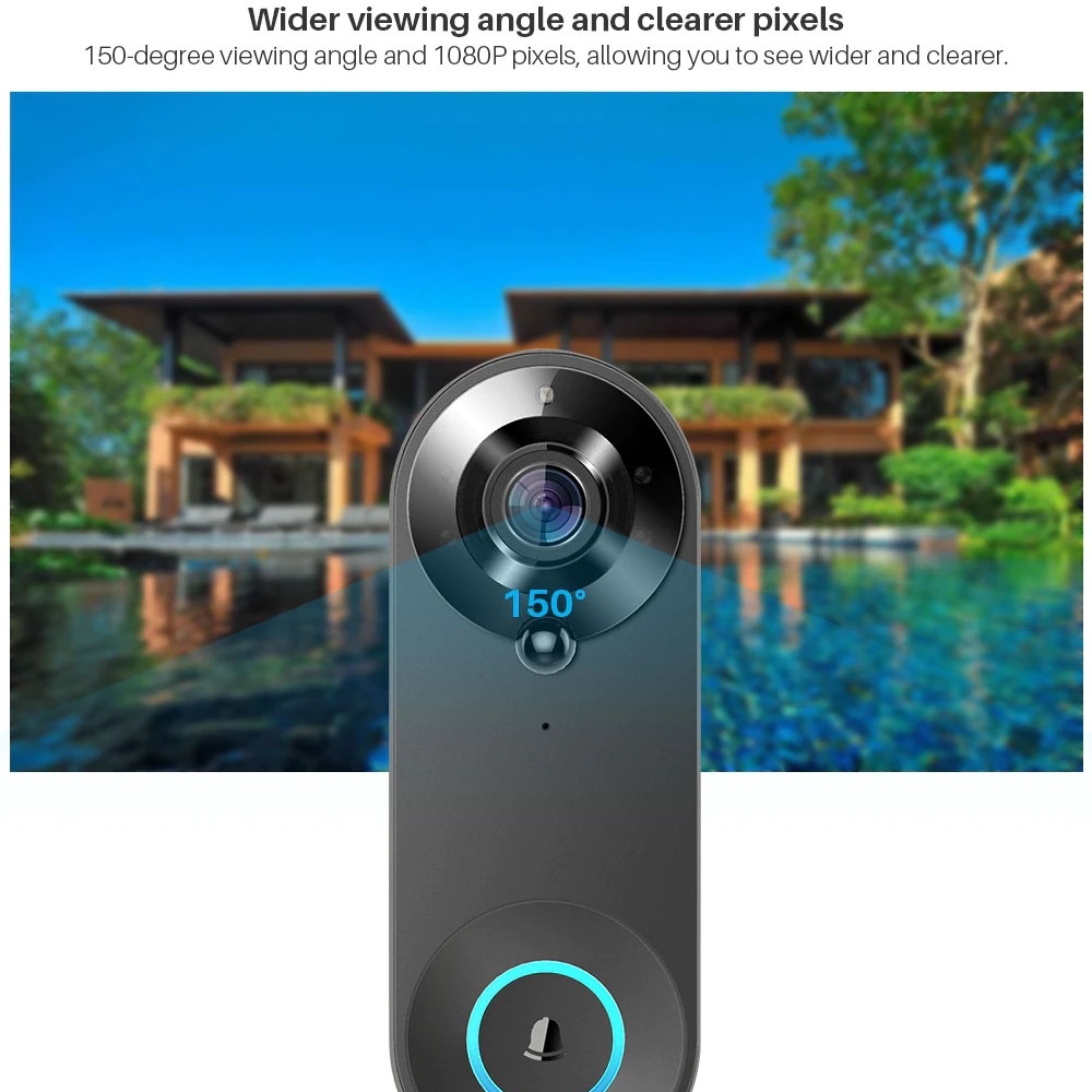 Tuya Bezprzewodowy Dzwonek do  – Home Security Doorbell Camera recenzja i cena