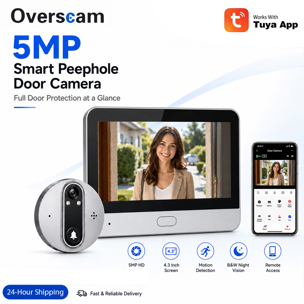 Kamera dzwonkowa 5MP Tuya Smar – Home Security Doorbell Camera recenzja i cena