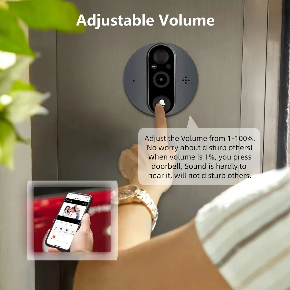 Kamera dzwonkowa 5MP Tuya Smar – Home Security Doorbell Camera recenzja i cena