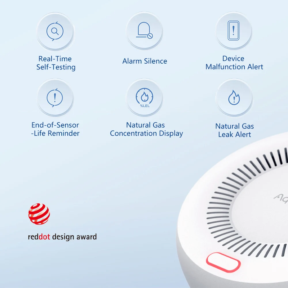 Aqara Detektor Gazu Ziemnego I – Home Security Xiaomi recenzja i cena