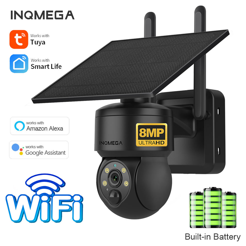 INQMEGA 8MP TUYA Kamera solarn – Camera Solar Wireless recenzja i cena