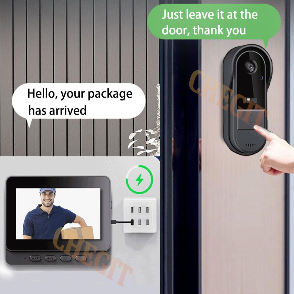 Bezprzewodowy dzwonek do drzwi – Home Security Doorbell Camera recenzja i cena
