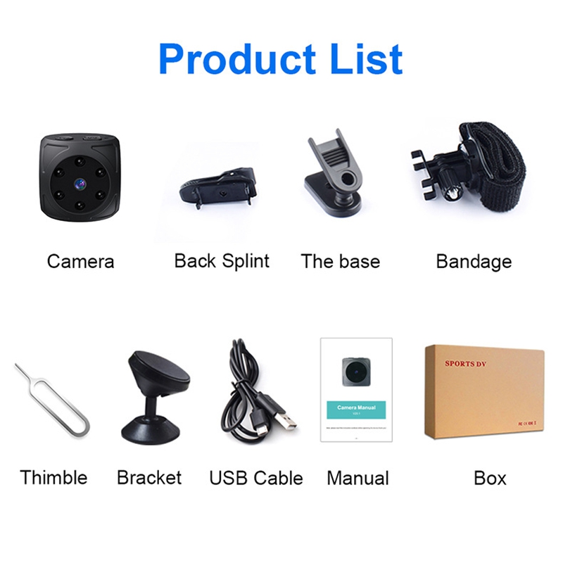 Mini Kamera HD 1080p Przenośna – Home Security Video recenzja i cena