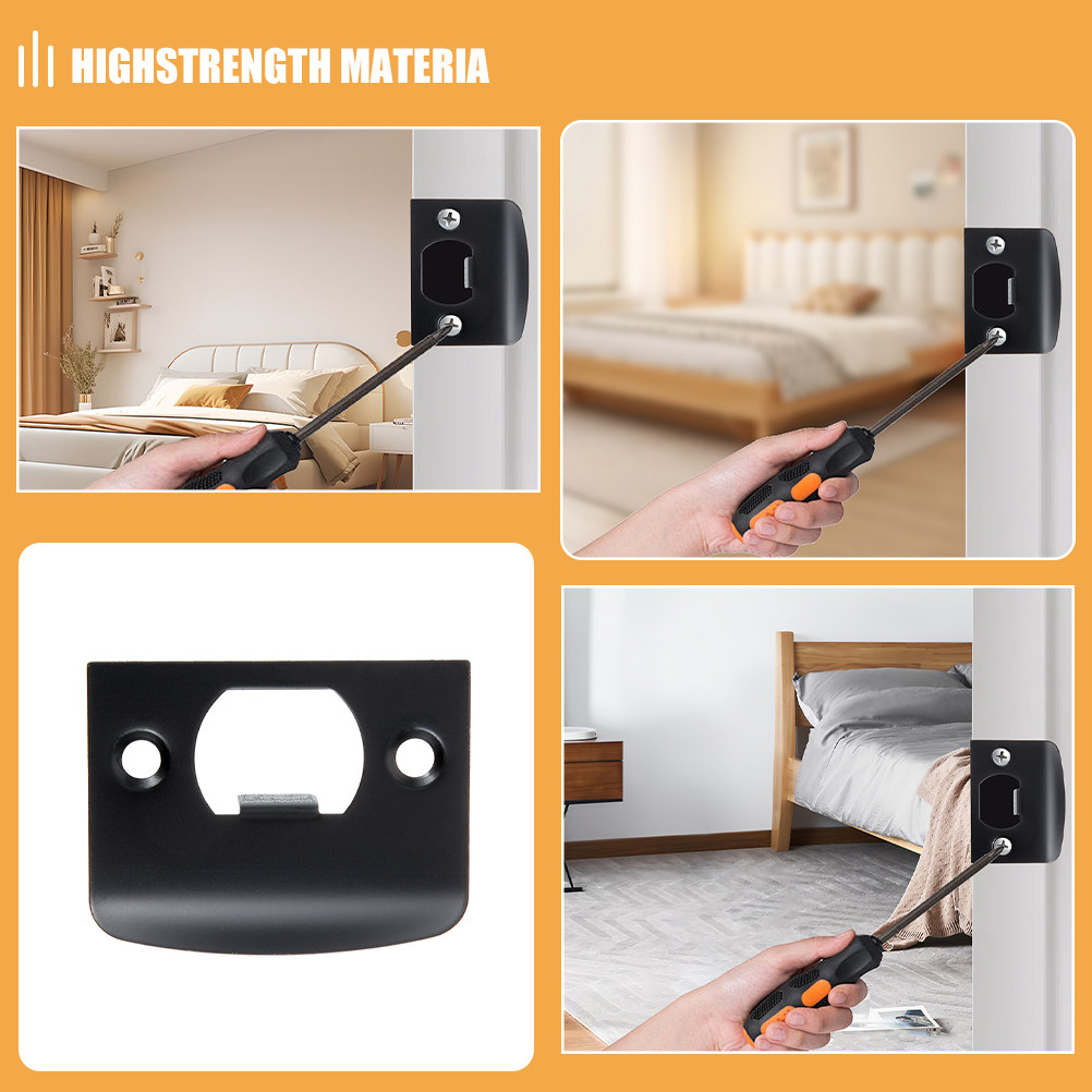 2 szt. stalowych osłon zamka w – Home Security For Doors recenzja i cena