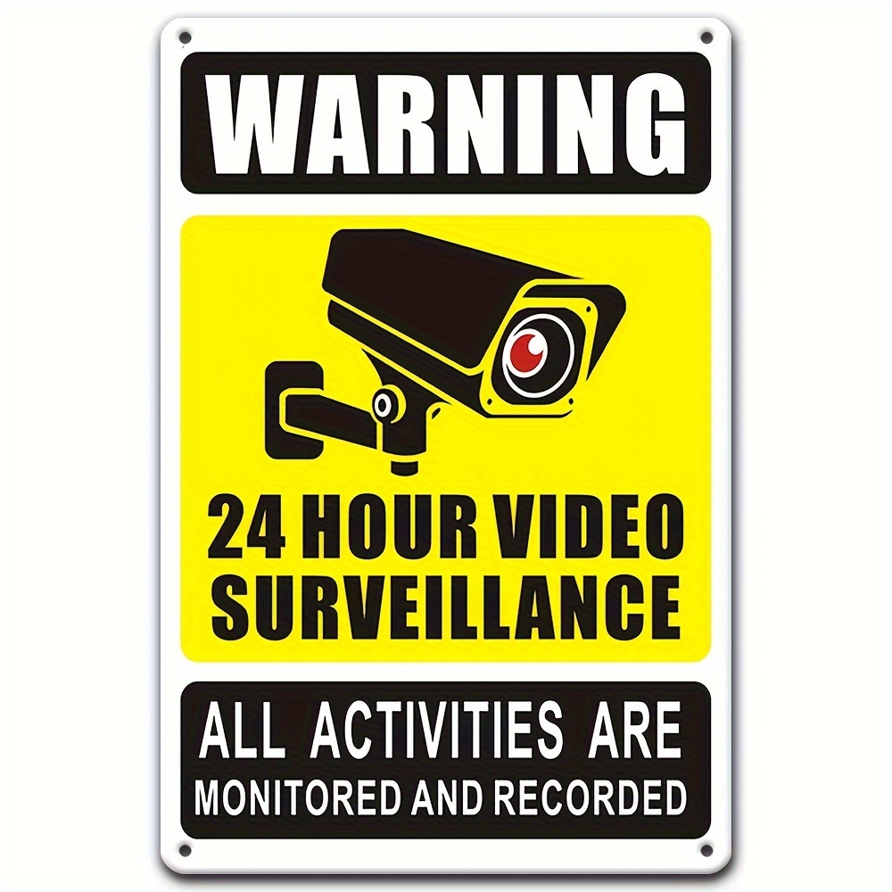 Znak ostrzegawczy: Nadzór wide – Home Security Diy recenzja i cena