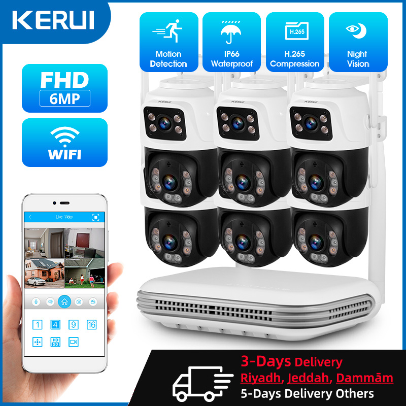 KERUI Wodoodporny 6MP HD Bezpr – Home Security Video recenzja i cena