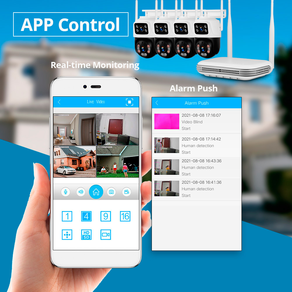 KERUI Wodoodporny 6MP HD Bezpr – Home Security Video recenzja i cena