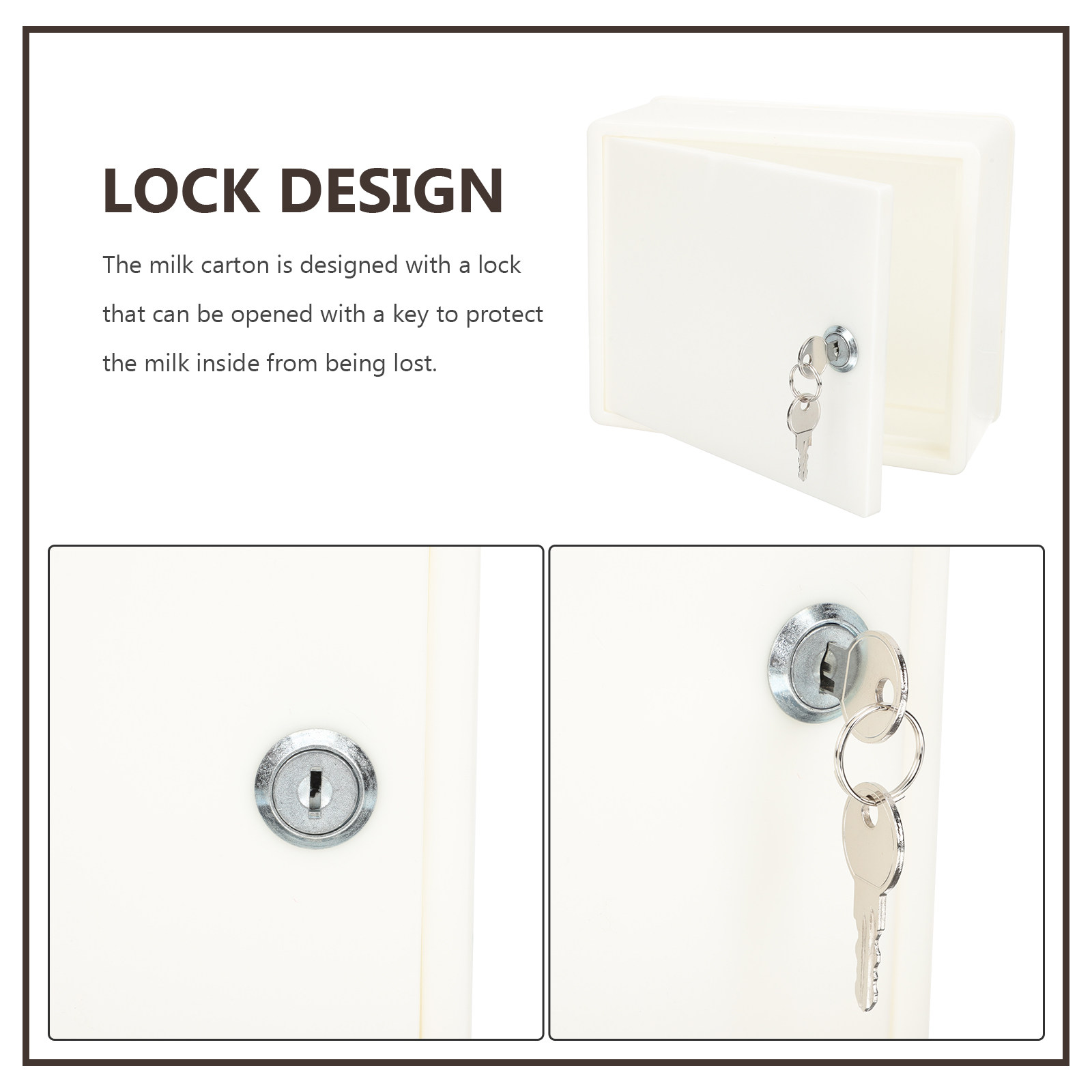 Montowana na ścianie plastikow – Home Security Letters recenzja i cena