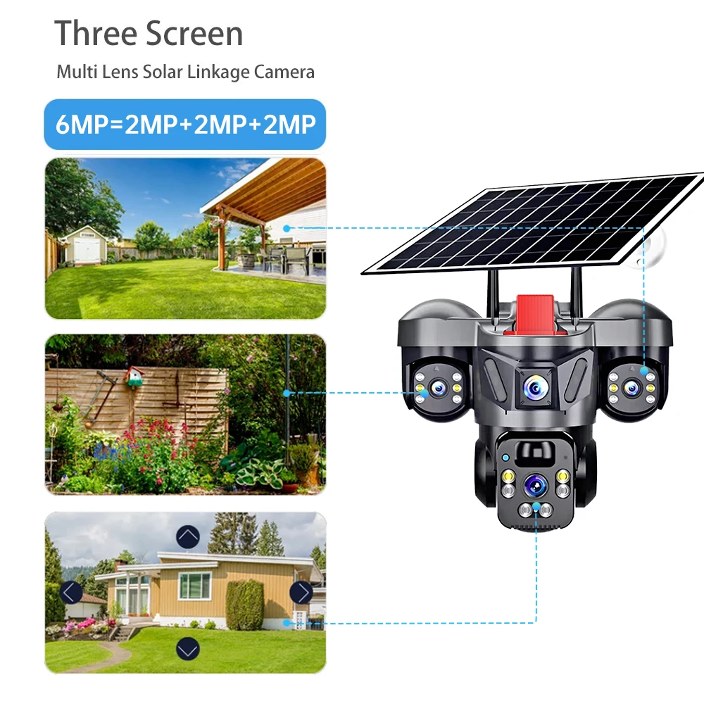 KERUI Zewnętrzna Kamera PTZ 6M – Home Security Video recenzja i cena