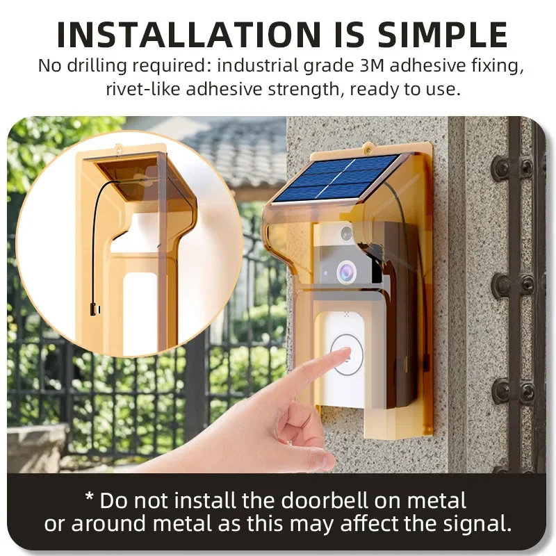 2026 Bezprzewodowy Solarny Int – Home Security Doorbell Camera recenzja i cena