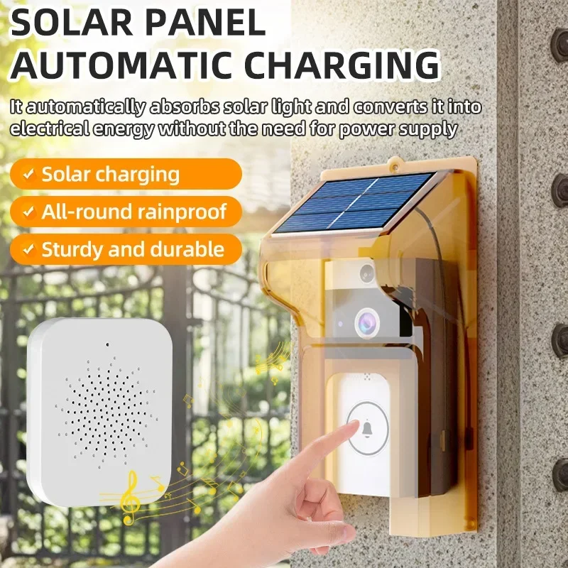 2026 Bezprzewodowy Solarny Int – Home Security Doorbell Camera recenzja i cena