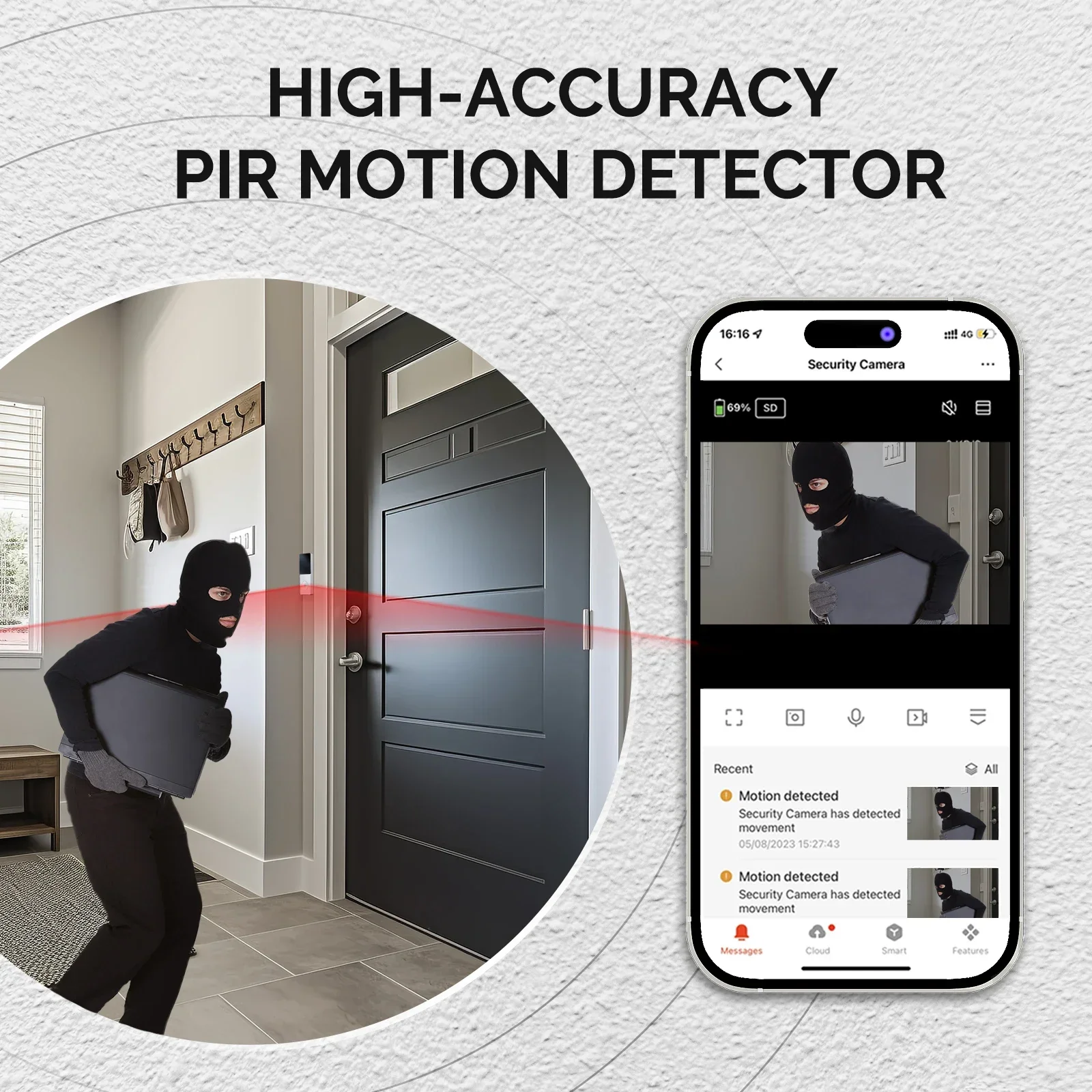 MOES Tuya Inteligentna kamera  – Home Security Doorbell Camera recenzja i cena